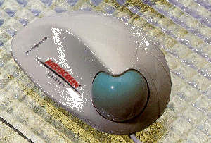 Der Linkshänder-trackball designed by Colani